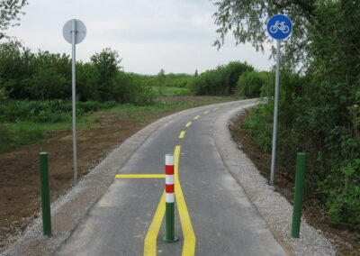 2010 Pécs-Pellérd – Kerékpár útépítés