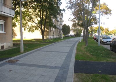 2019 Pécs Uránváros – Járda felújítás