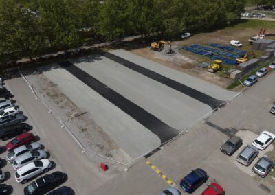 2024 Pécs, Körber Hungária Gépgyártó Kft. – parkoló építés